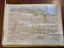 Load image into Gallery viewer, Original WW2 British Army GSGS OS Map of England & Wales - Exmoor - The Militaria Shop