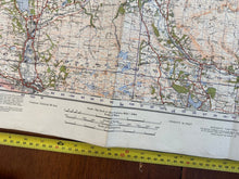 Load image into Gallery viewer, Original WW2 British Army OS Map of Scotland - Lock Lomond - The Militaria Shop