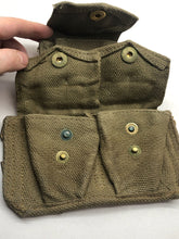 Load image into Gallery viewer, Genuine 37 Pattern Army 3 Pocket Rifle Pouch - WW2 British Army Style - The Militaria Shop