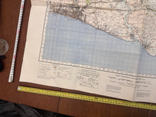 Charger l'image dans la galerie, Original WW2 British Army GSGS OS Map of Great Britain - Brighton & Eastbourne - The Militaria Shop