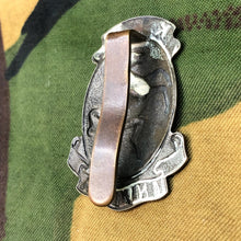 Load image into Gallery viewer, Original WW1 British Army Cap Badge - K.V.F. Kent Volunteer Fencibles - The Militaria Shop