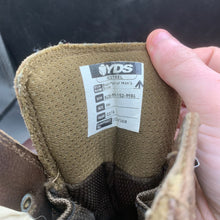 Lade das Bild in den Galerie-Viewer, British Army Surplus Brown Leather YDS Combat Patrol Boots - Size UK 9 M - The Militaria Shop