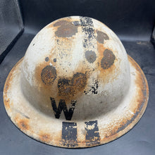 Load image into Gallery viewer, Complete WW2 British Home Front Civil Defence Senior Warden Mk2 Brodie Helmet - The Militaria Shop