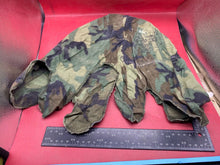 Load image into Gallery viewer, Original US Army M1 Camo Helmet Cover - Vietnam Found - Combat Worn - The Militaria Shop