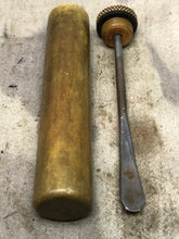 Load image into Gallery viewer, Original WW1 British Army SMLE Enfield Brass Oil Bottle - The Militaria Shop