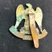 Load image into Gallery viewer, Genuine WW2 British Army Brass Cap Badge - Royal Scots Greys - The Militaria Shop