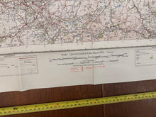 Load image into Gallery viewer, Original WW2 British Army RAF Navy Base Map of Scotland - The Forth, Clyne & Tay - The Militaria Shop