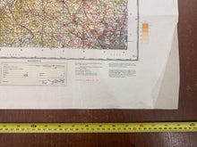 Load image into Gallery viewer, Original WW2 British Army RAF Navy Base Map of England - The Midlands Birmingham - The Militaria Shop