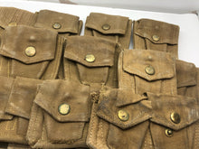 Load image into Gallery viewer, Genuine 37 Pattern Army 3 Pocket Rifle Pouch - WW2 British Army Style - The Militaria Shop