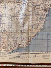 Load image into Gallery viewer, Original WW2 British Army GSGS Map of Scotland - Wick - The Militaria Shop