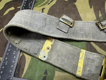 Load image into Gallery viewer, Original British Royal Air Force RAF Blue WW2 37 Pattern Belt - 38" Waist Max - The Militaria Shop