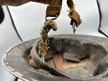 Lade das Bild in den Galerie-Viewer, Original WW2 British Style South African Mk2 Army Combat Helmet & Liner - The Militaria Shop