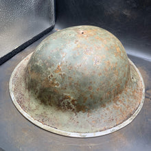 Load image into Gallery viewer, Original WW2 British Army Mk2 "Brodie" Combat Helmet - The Militaria Shop