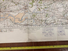 Charger l'image dans la galerie, Original WW2 British Army GSGS OS Map of Scotland - Solway Firth & River Esk - The Militaria Shop