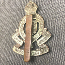 Load image into Gallery viewer, Original WW2 British Army Cap Badge - Royal Army Ordnance Corps RAOC - The Militaria Shop