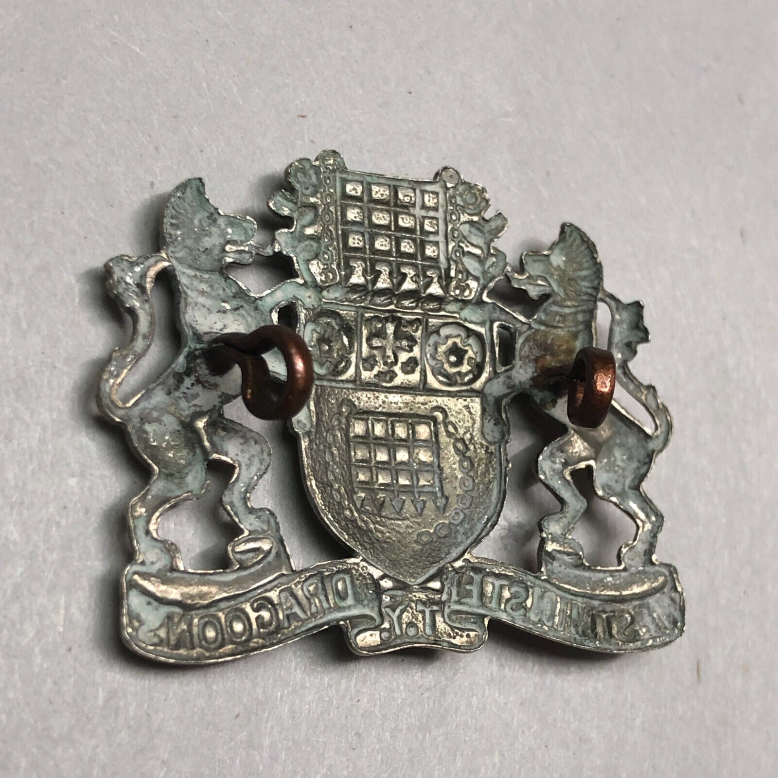Original WW1 British Army Westminster Dragoons Cap Badge - The Militaria Shop