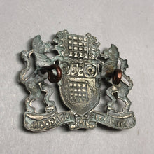 Load image into Gallery viewer, Original WW1 British Army Westminster Dragoons Cap Badge - The Militaria Shop