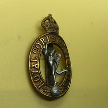 Load image into Gallery viewer, Original WW2 British Army Cap Badge - Royal Corps of Signals - The Militaria Shop