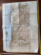 Load image into Gallery viewer, Original WW2 British Army OS Map of Great Britain - Barmouth & Aberysthwyth - The Militaria Shop