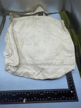 Load image into Gallery viewer, Interesting WW2 British Army Winter Warfare Whitewashed Gas Mask Bag - The Militaria Shop