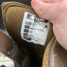 Load image into Gallery viewer, British Army Surplus Brown Leather YDS Combat Patrol Boots - Size UK 10 M - The Militaria Shop