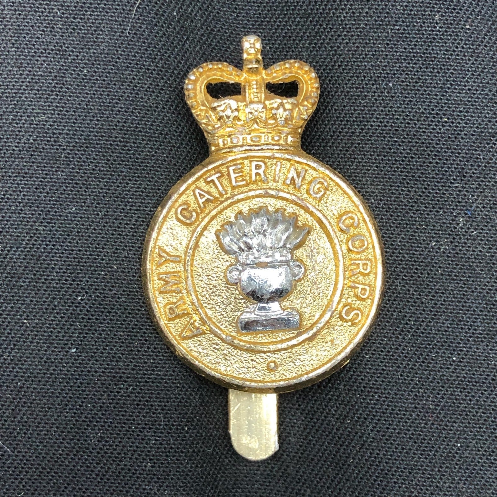 Original British Staybrite Army Cap - Army Catering Corps - The Militaria Shop
