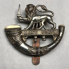 Load image into Gallery viewer, Original WW1 British Army Herefordshire Light Infantry Cap Badge - The Militaria Shop