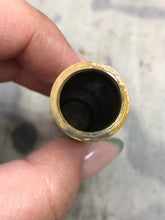 Load image into Gallery viewer, Original WW1 British Army SMLE Enfield Brass Oil Bottle - P-H Maker Marked - The Militaria Shop