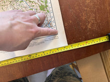 Load image into Gallery viewer, Original WW2 British Army GSGS OS Map of England & Wales - Abergavenny - The Militaria Shop