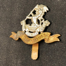 Load image into Gallery viewer, Original WW2 British Army Cap Badge - Duke of Wellington's West Riding Regiment - The Militaria Shop