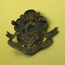 Load image into Gallery viewer, Original WW1 British Army Lancashire Hussars Cap Badge - The Militaria Shop