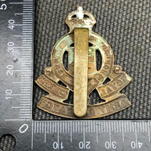 Load image into Gallery viewer, Original WW2 British Army Cap Badge - Royal Army Ordnance Corps - The Militaria Shop