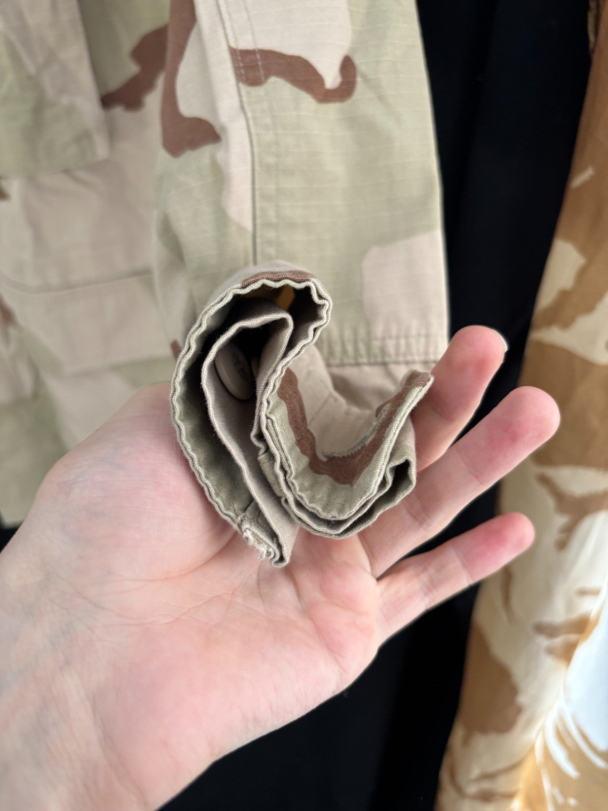 Gulf War US Army DCU Camouflaged Combat Field Coat/Jacket - Medium/Short - The Militaria Shop