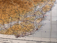Load image into Gallery viewer, Original WW2 British Army RAF Navy Base Map of Scotland - The Eastern Highlands - The Militaria Shop