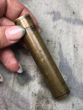 Load image into Gallery viewer, Original WW1 British Army SMLE Enfield Brass Oil Bottle - WD Marked - The Militaria Shop