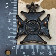 Load image into Gallery viewer, Original British Army Victorian The King's Royal Rifle Corps Regiment Cap Badge - The Militaria Shop