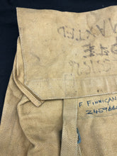 Load image into Gallery viewer, Original WW2 British Army 37 Pattern Webbing 1942 Dated Large Pack - The Militaria Shop