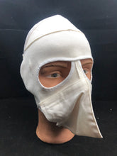 Load image into Gallery viewer, Royal Navy Extreme Cold Weather Flame Resistant White Face Mask Cover - NEW - The Militaria Shop