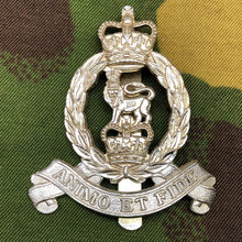 Load image into Gallery viewer, Original British Staybrite Army Cap Badge - Adjutant General's Corps - The Militaria Shop