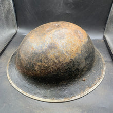 Load image into Gallery viewer, Original British Army WW2 Mk2 Combat Steel Helmet - The Militaria Shop