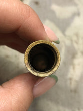 Load image into Gallery viewer, Original WW1 British Army SMLE Enfield Brass Oil Bottle - EFD Marked - The Militaria Shop