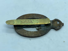 Load image into Gallery viewer, Original British Army WW2 Royal Signal Corps Cap Badge - Maker Marked - The Militaria Shop