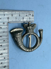 Load image into Gallery viewer, Original British Army - 1st Battalion Light Inf Volunteers - Victorian Cap Badge - The Militaria Shop