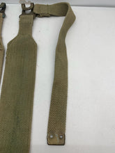 Load image into Gallery viewer, Original WW2 37 Pattern British Army L Strap Set - The Militaria Shop