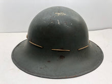 Charger l'image dans la galerie, Original WW2 British Home Front Civillian Zuckerman Helmet & Liner Set - The Militaria Shop
