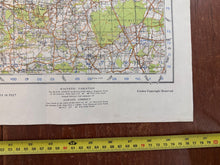 Charger l'image dans la galerie, Original WW2 British Army GSGS OS Map of England - N.E London & Sevenoaks - The Militaria Shop