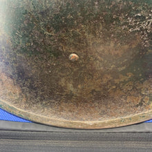 Charger l'image dans la galerie, Original WW2 Mk3 Canadian / British Army Turtle Helmet High Rivet - The Militaria Shop