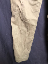 Load image into Gallery viewer, British Army OD Green Lightweight Combat Trousers - Size 32" Waist - The Militaria Shop