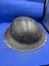 Load image into Gallery viewer, Original WW2 British Army Mk2 Brodie Combat Helmet - The Militaria Shop