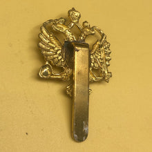 Load image into Gallery viewer, Genuine British Army 1st The Queen's Dragoon Guards Cap Badge - The Militaria Shop